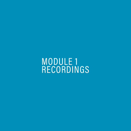 Picture for category Recordings - Module 1